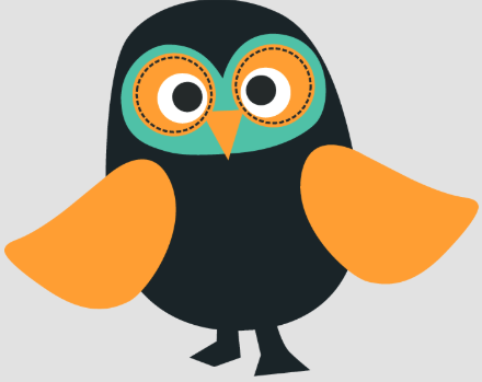Charity owl logo